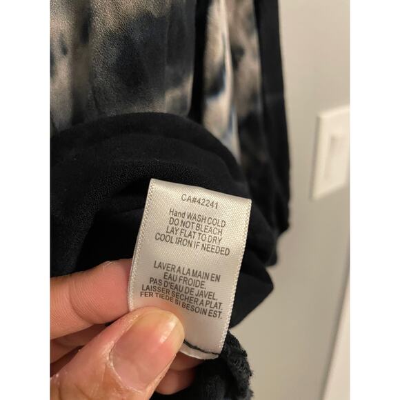 Young Fabulous & Broke Cardigan Womens Small Tie Dye Open Front Boho Rayon Sweat - Picture 4 of 8